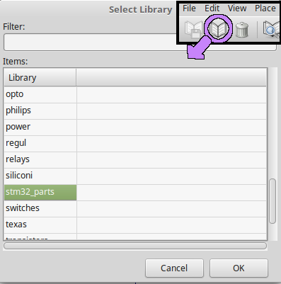 Select Current Library