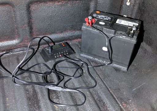 Connected battery