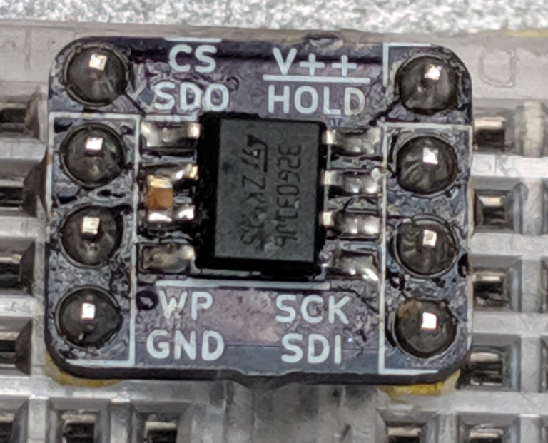 8-pin STM32 on a generic SOIC8 breakout board
