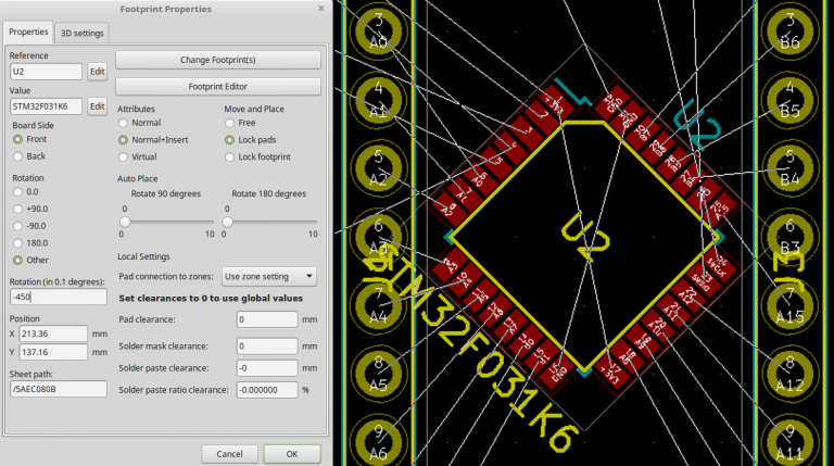 Your Own Hardware: Using KiCAD to Design a Minimal STM32 Development